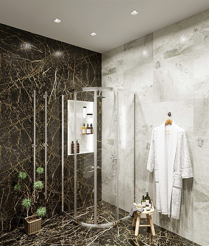 Душевой уголок Agger A01-090TCR/G без поддона 90х90, стекло прозрачное Душевой уголок Agger A01-090TCR/G без поддона 90х90, стекло прозрачное