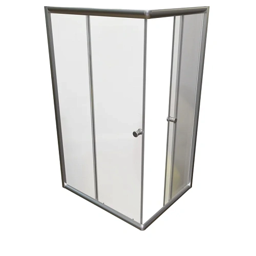 Душевой уголок Radomir Дрим 100х110 1-09-2-0-0-1230 прямоугольный, стекла прозрачные, профиль матовый хром Душевой уголок Radomir Дрим 100х110 1-09-2-0-0-1230 прямоугольный, стекла прозрачные, профиль матовый хром