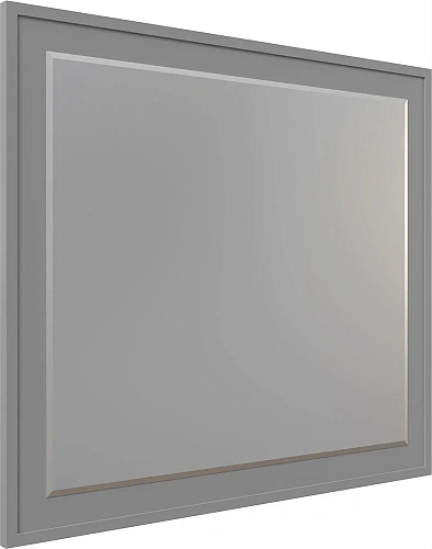 Зеркало STWORKI Хадстен 100 серое, прямоугольное, настенное, в раме 540827 Зеркало STWORKI Хадстен 100 серое, прямоугольное, настенное, в раме 540827