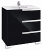 Картинка анонса товара «тумба под раковину roca victoria nord black edition 60 3 ящика zru9302832»