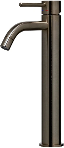 Смеситель для раковины Paffoni Light LIG081NKNSP никель черный, брашированный Смеситель для раковины Paffoni Light LIG081NKNSP никель черный, брашированный