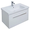 Тумба под раковину DREJA BIG INN, 80 см, подвесная, 1 ящик + выдвижной внутренний ящик, белый глянец 77.0203W Тумба под раковину DREJA BIG INN, 80 см, подвесная, 1 ящик + выдвижной внутренний ящик, белый глянец 77.0203W