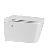 Унитаз подвесной ABBER Rechteck AC1202P белый с импульсным смывом с крышкой микролифт Унитаз подвесной ABBER Rechteck AC1202P белый с импульсным смывом с крышкой микролифт