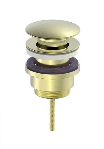 Донный клапан Wonzon & Woghand брашированное золото (WW-88SS07-BG) Донный клапан Wonzon & Woghand брашированное золото (WW-88SS07-BG)