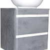 Тумба под раковину Style Line Атлантика 70, Люкс бетон темный, (2 ящ.), со столешницей МДФ, PLUS СС-00002282 Тумба под раковину Style Line Атлантика 70, Люкс бетон темный, (2 ящ.), со столешницей МДФ, PLUS СС-00002282