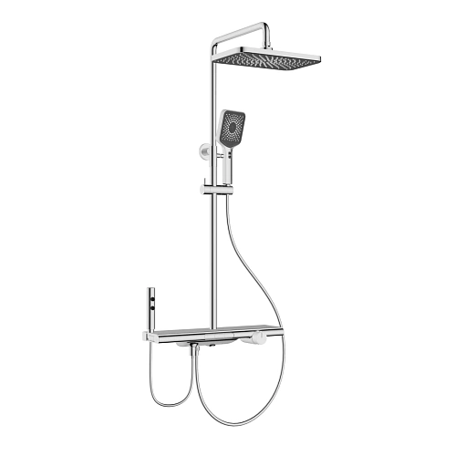 Душевая система Kaiser Sano с термостатом хром 08777 Душевая система Kaiser Sano с термостатом хром 08777