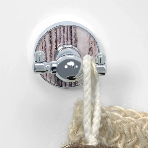 Крючок WasserKRAFT Regen K-6923D двойной хром Крючок WasserKRAFT Regen K-6923D двойной хром