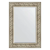 Зеркало в багетной раме Evoform Exclusive BY 3450 70 x 100 см, барокко серебро