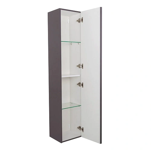 Шкаф-пенал BelBagno KRAFT-1600-1A-SC-GSO 330x300x1600мм, темно-серый матовый Шкаф-пенал BelBagno KRAFT-1600-1A-SC-GSO 330x300x1600мм, темно-серый матовый