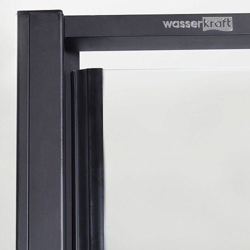 Душевая дверь WasserKRAFT Elbe 74P05 черный Душевая дверь WasserKRAFT Elbe 74P05 черный