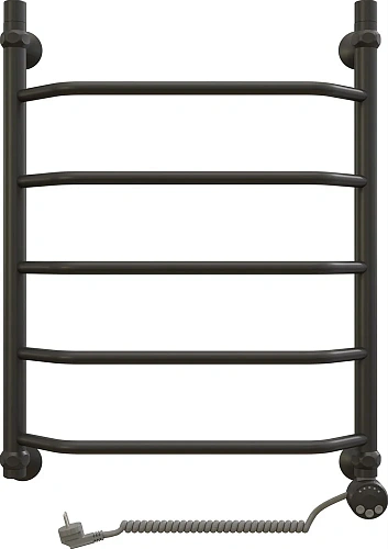 Полотенцесушитель электрический EWRIKA Сафо T 70х50 R, чёрный матовый 465683 Полотенцесушитель электрический EWRIKA Сафо T 70х50 R, чёрный матовый 465683