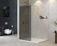 Душевая перегородка CEZARES LIBERTA-L-1-90-120-GR-Cr 90см стекло тонированное (графит), профиль хром Душевая перегородка CEZARES LIBERTA-L-1-90-120-GR-Cr 90см стекло тонированное (графит), профиль хром