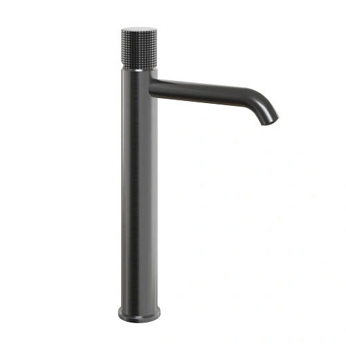 Смеситель для раковины Paini Cox Grip 7GPZ205OLL высокий, черный матовый Смеситель для раковины Paini Cox Grip 7GPZ205OLL высокий, черный матовый