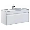 Тумба под раковину Roca Laks 80 белая ZRU9302798