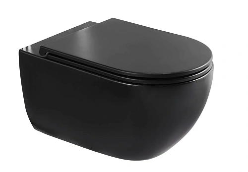 Унитаз подвесной CHARUS SKANDENBORG RIMLESS EWC700-125B безободковый, c легкосъемным сиденьем, с функцией микролифт Унитаз подвесной CHARUS SKANDENBORG RIMLESS EWC700-125B безободковый, c легкосъемным сиденьем, с функцией микролифт