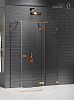 Картинка анонса товара «душевой уголок new trendy avexa copper brushed r 120x90x200 exk-3746 брашированная медь»