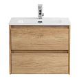 Детальная картинка товара «тумба под раковину belbagno kraft 39-700/390-2c-so-rnn rovere nebrasca nature подвесная 700x390»