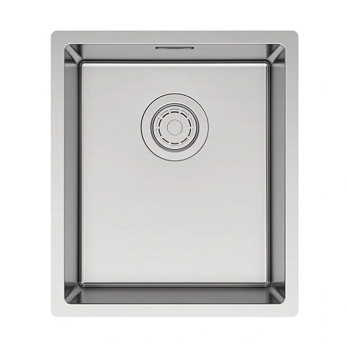 Кухонная мойка Paulmark LASSAN 38 UN LA38-BS, брашированная 380х440мм Кухонная мойка Paulmark LASSAN 38 UN LA38-BS, брашированная 380х440мм