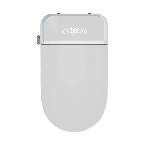 Унитаз SMART ABBER Bequem AC1117S приставной с функцией биде белый с крышкой микролифт Унитаз SMART ABBER Bequem AC1117S приставной с функцией биде белый с крышкой микролифт