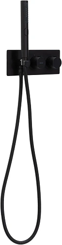 Смеситель для ванны Allen Brau Liberty 5.33009-31 (с внутренней частью, 2 хода) черный матовый Смеситель для ванны Allen Brau Liberty 5.33009-31 (с внутренней частью, 2 хода) черный матовый