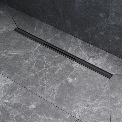 Душевой лоток AM.PM Master Flow W01SC-S11-060-05BM slim line 60см, черный матовый Душевой лоток AM.PM Master Flow W01SC-S11-060-05BM slim line 60см, черный матовый