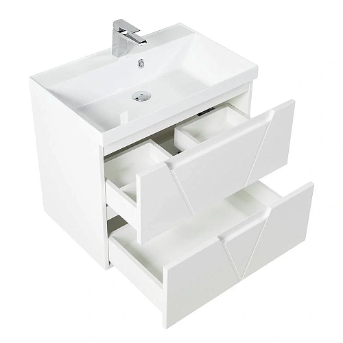 Тумба под раковину BelBagno VITTORIA-800-2C-SO-BL Bianco Lucido подвесная 800x450 Тумба под раковину BelBagno VITTORIA-800-2C-SO-BL Bianco Lucido подвесная 800x450