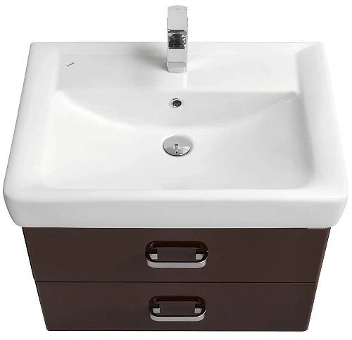 Тумба под раковину Aquaton Америна 70 темно-коричневая 1A137601AM430 Тумба под раковину Aquaton Америна 70 темно-коричневая 1A137601AM430
