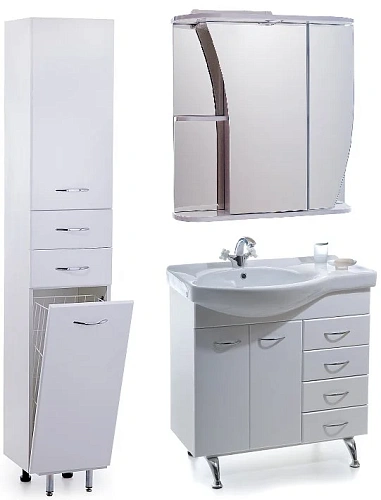 Шкаф-пенал ПРИМУЛА 40*17 левый Шкаф-пенал ПРИМУЛА 40*17 левый