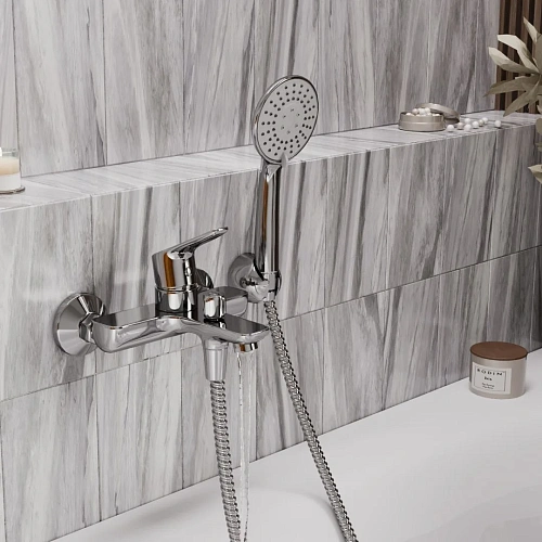 Смеситель для ванны WasserKRAFT Lippe 4501 хром Смеситель для ванны WasserKRAFT Lippe 4501 хром