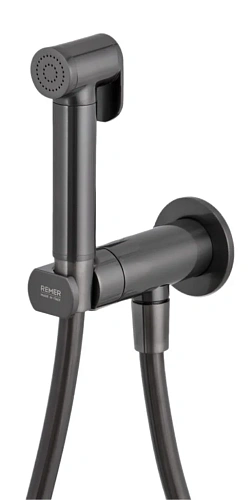 Гигиенический душ Remer X Style N64WCFP, чёрный брашированный хром Гигиенический душ Remer X Style N64WCFP, чёрный брашированный хром