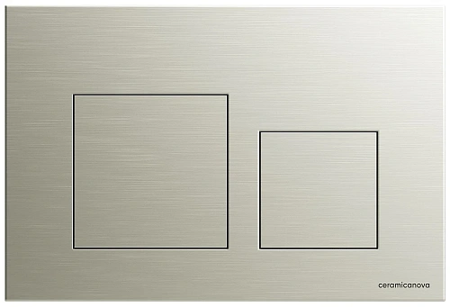 Клавиша смыва Ceramica Nova Balance Square CN12-002BN брашированный никель Клавиша смыва Ceramica Nova Balance Square CN12-002BN брашированный никель