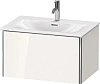 Тумба под раковину Duravit XSquare XS422302222 подвесная 71 см белая глянцевый