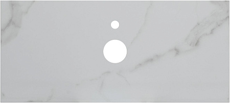 Столешница Aquanet Nova Lite 100 мрамор 00257595 Столешница Aquanet Nova Lite 100 мрамор 00257595