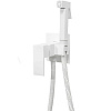 Картинка анонса товара «гигиенический душ boch mann resia bm10415 w ck-p11w из латуни, с шлангом 120 см, белый»