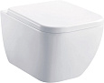Унитаз подвесной Allen Brau Infinity 4.21004.20 с крышкой, белый глянец