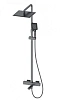 Душевая система Wonzon &amp; Woghand с термостатом, темный графит (WW-88739901-BGM)