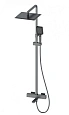 Душевая система Wonzon & Woghand с термостатом, темный графит (WW-88739901-BGM) Душевая система Wonzon & Woghand с термостатом, темный графит (WW-88739901-BGM)