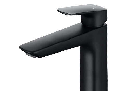 Смеситель для раковины Aquatek ВЕГА AQ1004MB черный матовый Смеситель для раковины Aquatek ВЕГА AQ1004MB черный матовый