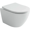 Картинка анонса товара «унитаз подвесной ceramica nova uno cn11001t белый смыв торнадо 490x360x360»