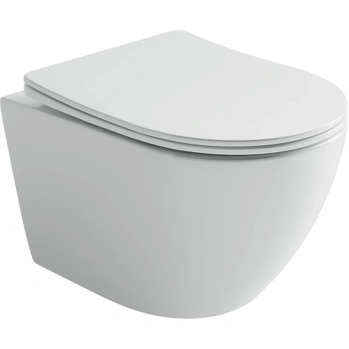 Унитаз подвесной Ceramica Nova Uno CN11001T белый смыв торнадо 490x360x360 Унитаз подвесной Ceramica Nova Uno CN11001T белый смыв торнадо 490x360x360