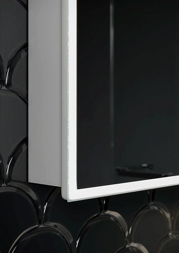 Зеркальный шкаф Sancos Cube CU600 белый Зеркальный шкаф Sancos Cube CU600 белый