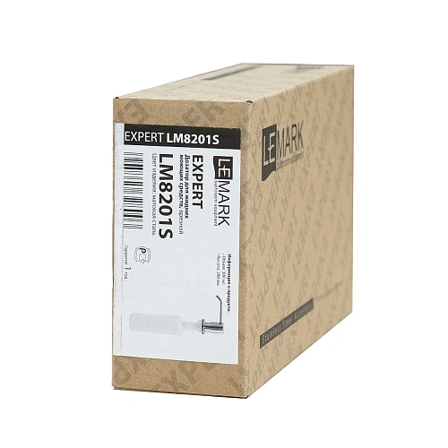 дозатор жидкого мыла Lemark LM8201S, врезной, сталь дозатор жидкого мыла Lemark LM8201S, врезной, сталь