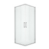Картинка анонса товара «душевой уголок new trendy new praktic 100x100x195 k-0467 (хром)»