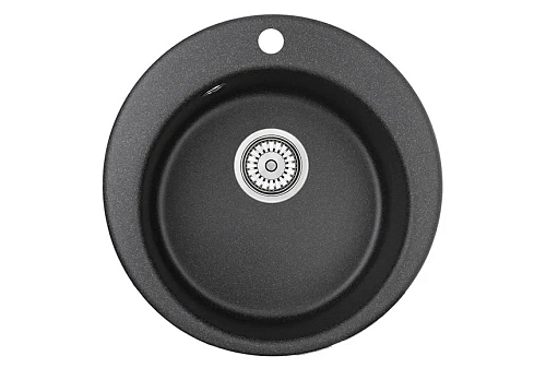 Кухонная мойка Granula 4801, ЧЁРНЫЙ, кварц 475 Кухонная мойка Granula 4801, ЧЁРНЫЙ, кварц 475