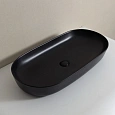 Раковина CeramaLux 78327-1MB накладная, черный матовый Раковина CeramaLux 78327-1MB накладная, черный матовый