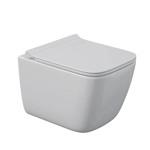 Унитаз подвесной BERGES QUATTRO S 49 см, сиденье дюропласт Quattro Strati Slim SO, микролифт, быстросъём 082149 Унитаз подвесной BERGES QUATTRO S 49 см, сиденье дюропласт Quattro Strati Slim SO, микролифт, быстросъём 082149