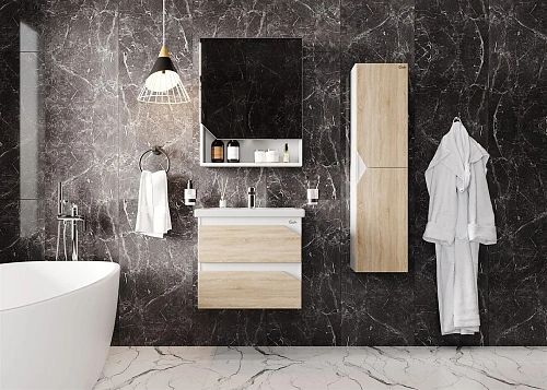 Шкаф-пенал Onika ФРИДОМ 30.10 У дуб сонома универсальный 403070 Шкаф-пенал Onika ФРИДОМ 30.10 У дуб сонома универсальный 403070