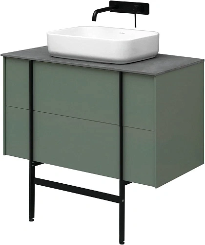 Тумба под раковину Allen Brau Reality 90 1.32006.CGM олива матовый Тумба под раковину Allen Brau Reality 90 1.32006.CGM олива матовый