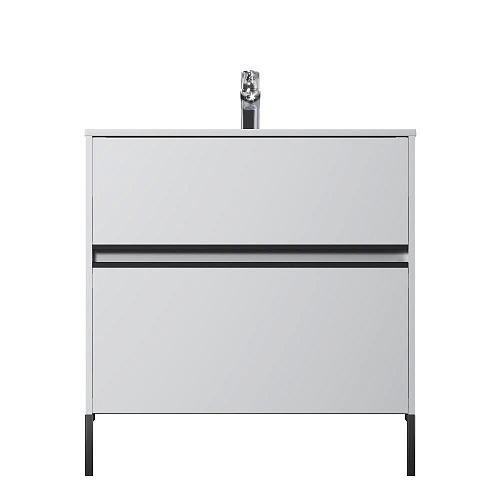 Тумба под раковину AM.PM Sense M7BFUX0802WG универсальная, 80 см, белый Тумба под раковину AM.PM Sense M7BFUX0802WG универсальная, 80 см, белый