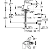 Смеситель для биде GROHE Eurostyle new с донным клапаном, хром (33565003) Смеситель для биде GROHE Eurostyle new с донным клапаном, хром (33565003)